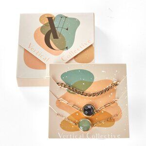 Vertical Collective Alora Bracelet Layering Set - NWT